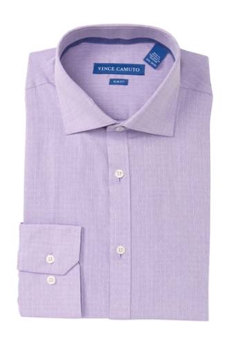 Imbracaminte barbati vince camuto dobby slim fit dress shirt bright purple dobby