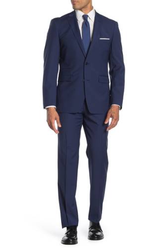 Imbracaminte barbati vince camuto navy solid slim fit 2-piece suit navy solid