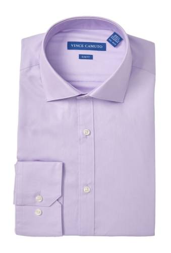 Imbracaminte barbati vince camuto slim fit solid dress shirt light purple solid