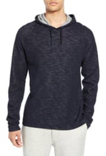 Imbracaminte barbati vince double knit pullover hoodie coastalh grey
