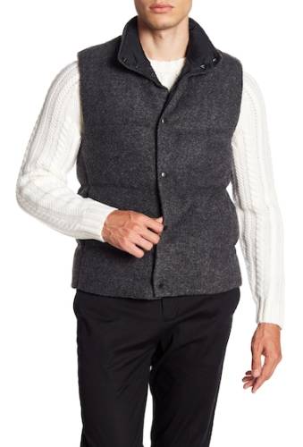 Imbracaminte barbati vince quilted vest h med grey