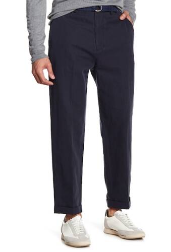 Imbracaminte barbati vince relaxed cropped trousers navy