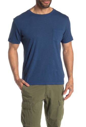 Imbracaminte barbati vintage 1946 short sleeve pocket t-shirt dark blue