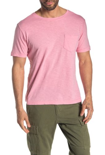 Imbracaminte barbati vintage 1946 short sleeve pocket t-shirt flamingo pink