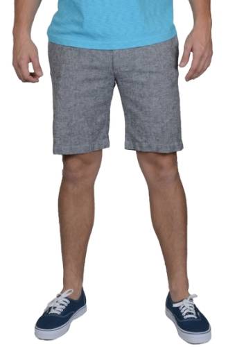 Imbracaminte barbati vintage 1946 solid linen shorts lt grey