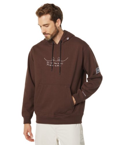 Imbracaminte barbati volcom di fleece pullover hoodie brown