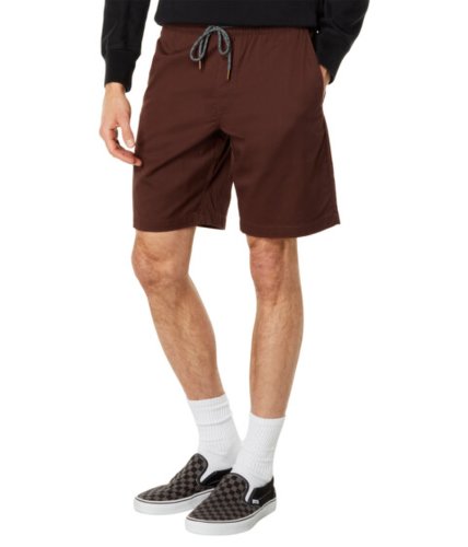 Imbracaminte barbati volcom frickin 19quot elastic waist shorts mahogany