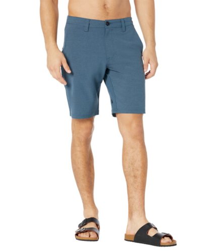 Imbracaminte barbati volcom frickin cross shred static 20quot hybrid shorts marina blue