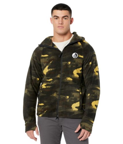 Imbracaminte barbati volcom v-science full zip hoodie camouflage