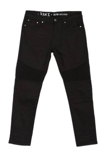 Imbracaminte barbati xray classic moto jeans - 30-32 inseam black