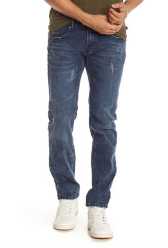 Imbracaminte barbati xray distressed skinny jeans - 30-32 inseam dark blue