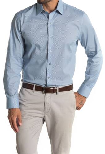 Imbracaminte barbati zachary prell miranda solid regular fit dress shirt lt blue