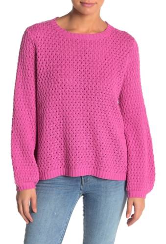 Imbracaminte femei 14th union popcorn knit sweater pink phlox