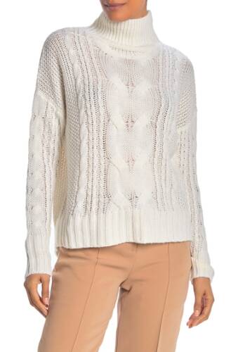 Imbracaminte femei 360 cashmere alexia cable knit pullover sweater white
