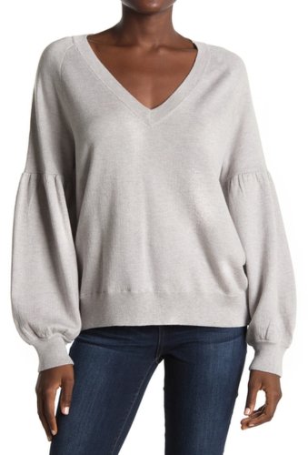 Imbracaminte femei 360 cashmere mabel blouson sleeve sweater heather grey