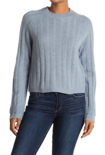 Imbracaminte femei 360 cashmere tatia layered cuff cashmere sweater stonewashed