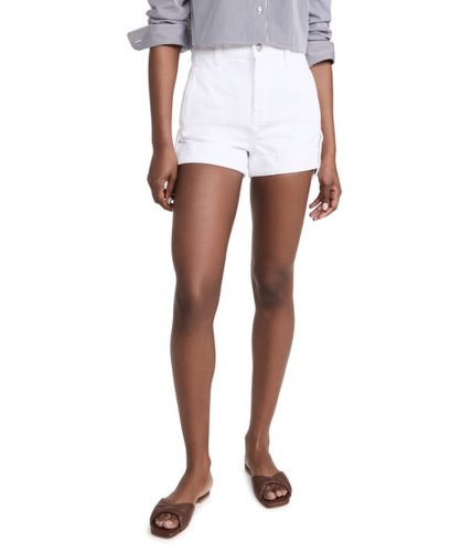 Imbracaminte femei 7 for all mankind tailored slouch shorts in brilliant white brilliant white