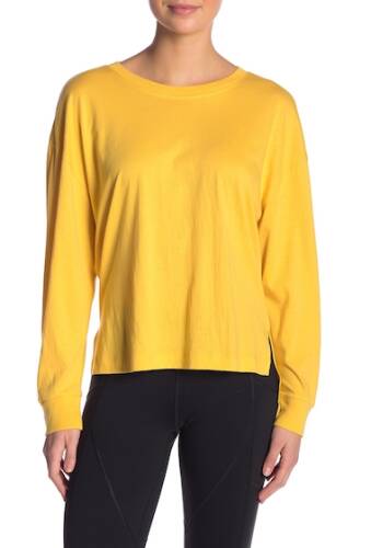 Imbracaminte femei abound dolman long sleeve t-shirt yellow whip