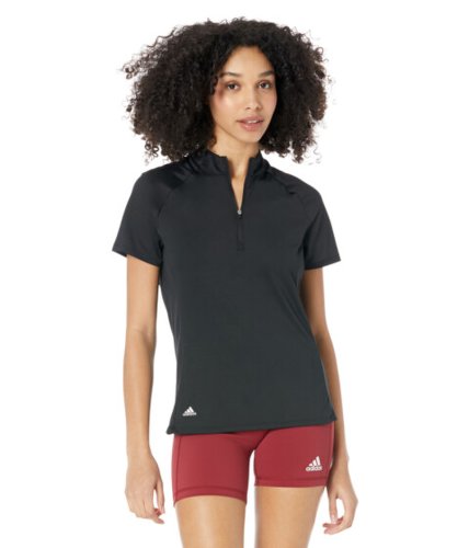 Imbracaminte femei adidas golf primeblue short sleeve polo black