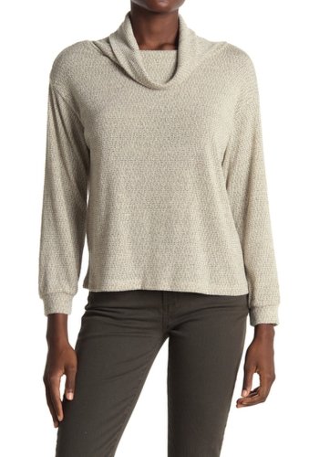 Imbracaminte femei all in favor cowl neck pullover sweater olive