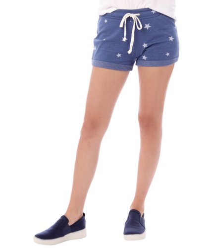 Imbracaminte femei alternative apparel cozy lightweight french terry shorts navy faded stars