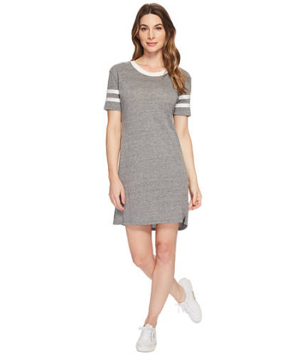 Imbracaminte femei alternative apparel eco jersey stadium t-shirt dress eco grey