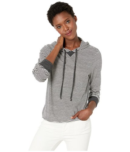 Imbracaminte femei alternative day off hoodie eco black classic stripe