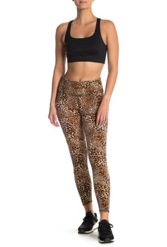 Imbracaminte femei arx lab leopard alpha velvet leggings tan