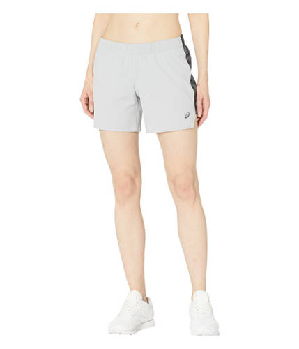 Imbracaminte femei asics 55quot shorts mid grey