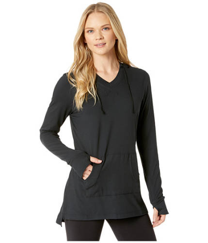 Imbracaminte femei aventura clothing zahara solid hoodie black