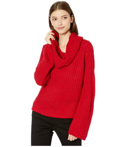 Imbracaminte femei bb dakota love actually cowl neck sweater bright red