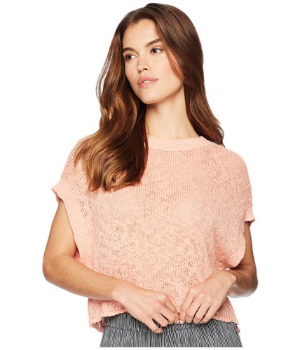 Imbracaminte femei bb dakota nadia back lace-up sweater coral pink
