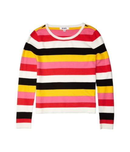 Imbracaminte femei bb dakota sunset dreams stripe pullover sweater multi stripe