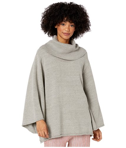 Imbracaminte femei bcbg girls cowl long sleeve pullover sweater heather grey
