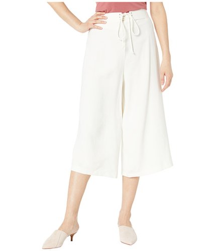 Imbracaminte femei bcbg girls lace-up culottes pant uir2210738 off-white