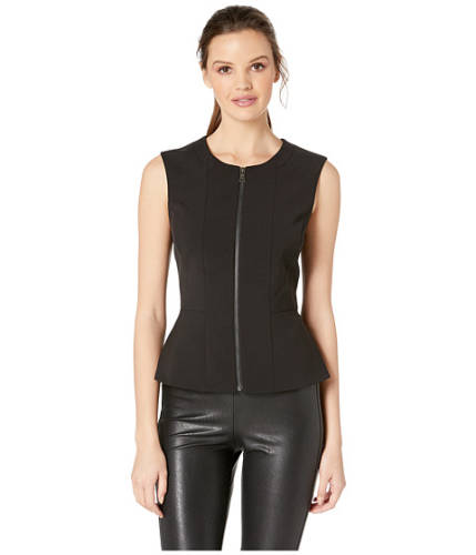 Imbracaminte femei bcbg quotjeslynquot sleeveless top with zipper front black