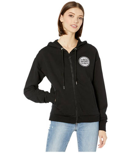 Imbracaminte femei bebe global zip hoodie black