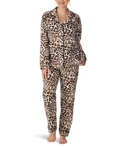 Imbracaminte femei bedhead pajamas long sleeve classic pj set charming cheetah