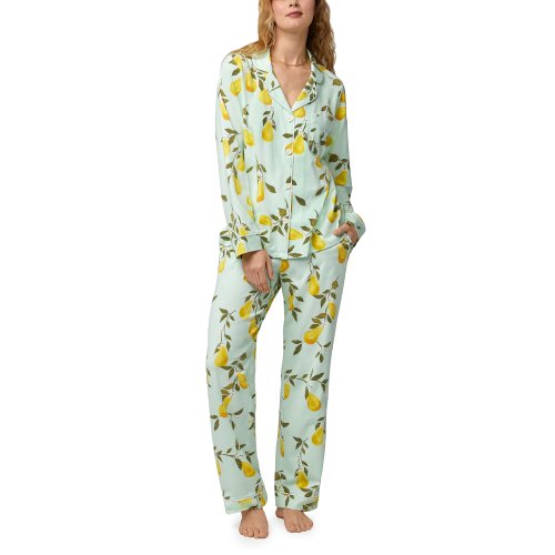 Imbracaminte femei bedhead pajamas long sleeve classic pj set pear tree
