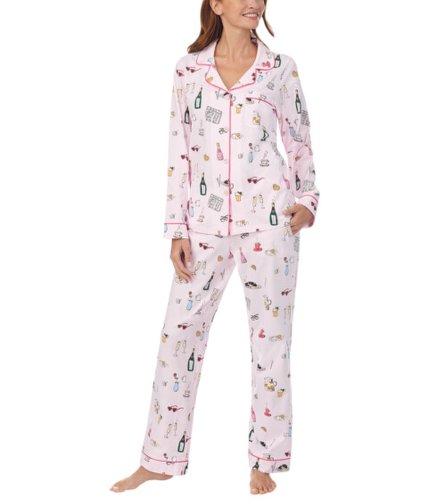Imbracaminte femei bedhead pajamas organic cotton long sleeve classic pj set let\'s do brunch