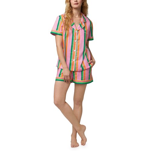Imbracaminte femei bedhead pajamas short sleeve shorty set stripe