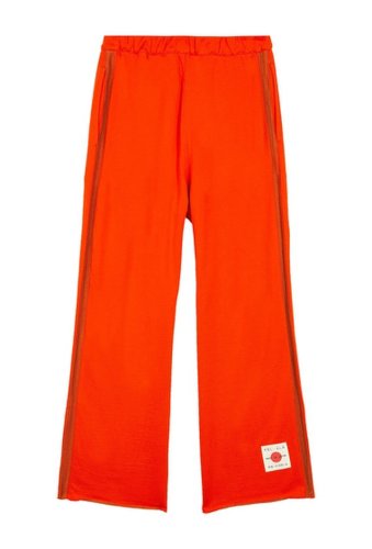 Imbracaminte femei billy reid soft knit panel pants red orange