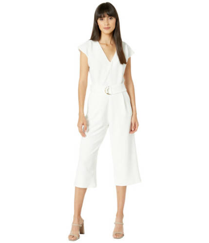 Imbracaminte femei bishop young front tie jumpsuit white
