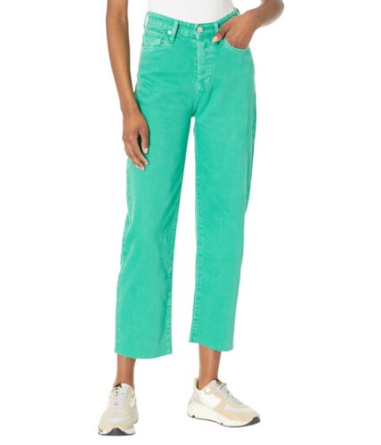 Imbracaminte femei blank nyc baxter straight leg five-pocket jeans in green green