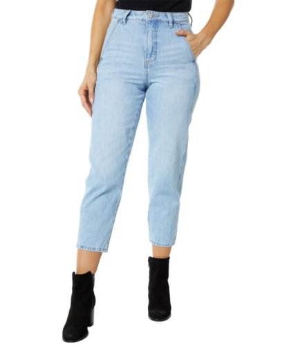 Imbracaminte femei blank nyc bow leg denim jeans in steal the show blue