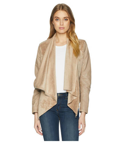 Imbracaminte femei blank nyc faux suede drape front jacket in hump day hump day