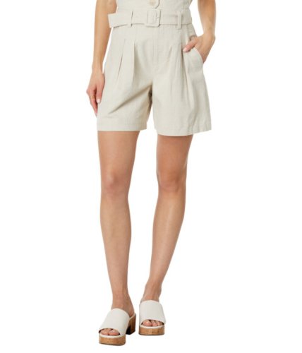 Imbracaminte femei blank nyc linen belted shorts in bleached sand bleached sand