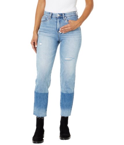 Imbracaminte femei blank nyc the madison high-rise crop denim in side lines side lines