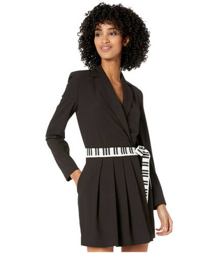 Imbracaminte femei boutique moschino piano wrap jumpsuit black multi