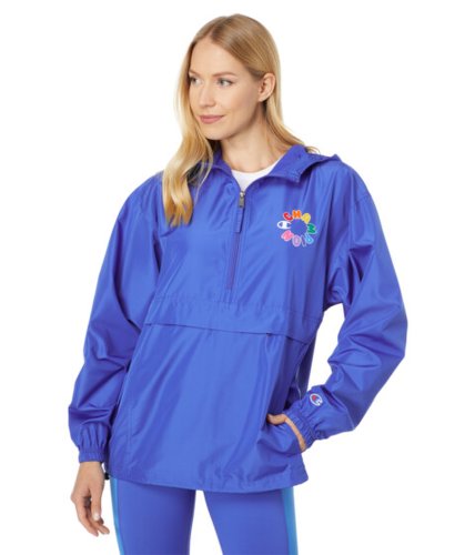 Imbracaminte femei champion packable jacket deep dazzling blue